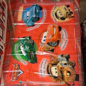 Disney Pixar Cars Color Topper Poster